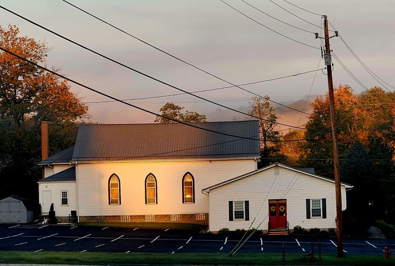 Outside of Church